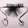 Eleganter Rüschen-Abnehmkragen für Damen Viktorianische Renaissance Halskrause Geschichtetes Netz Jabot Falscher Kragen Choker