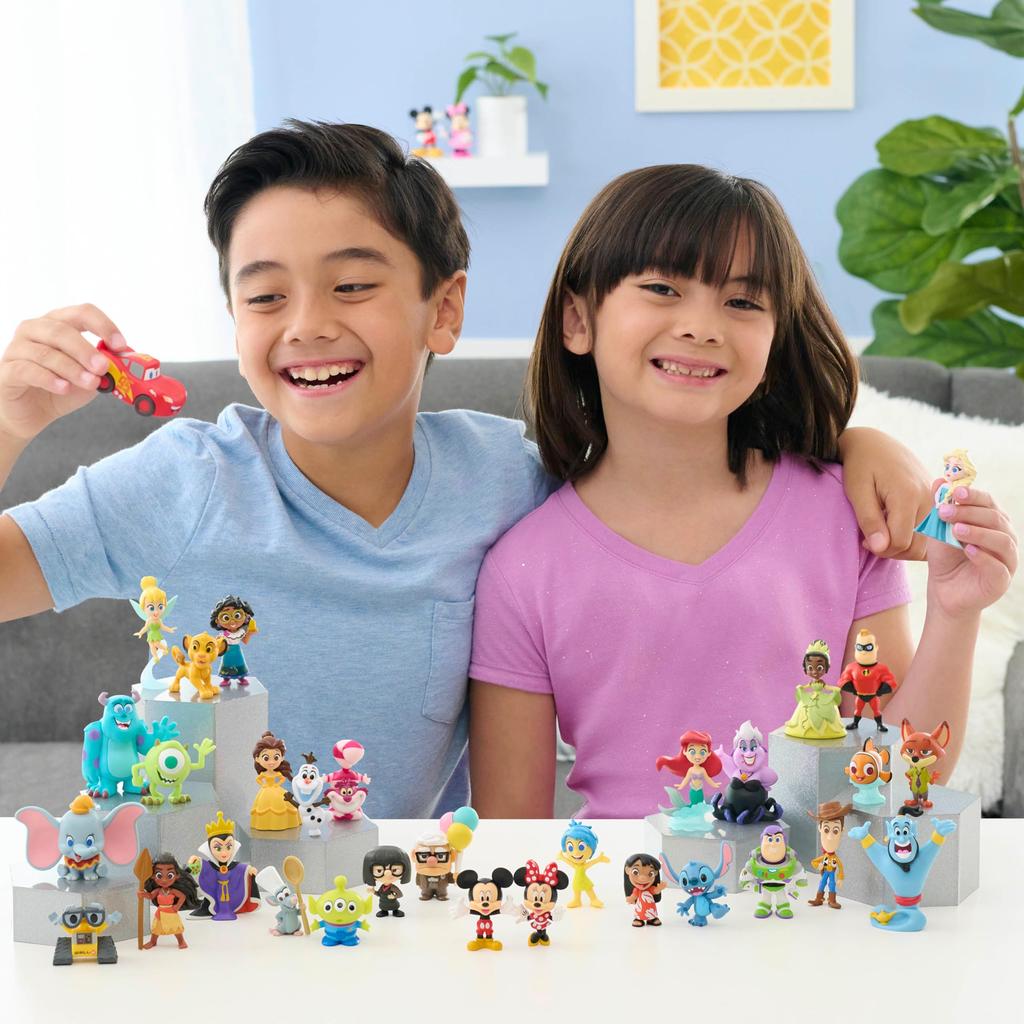Just Play Disney 100 Years of Comedy Celebration Collection, Limited Edition 8-Piece Figure Set, Kids' Toys, Ages 3 and Up