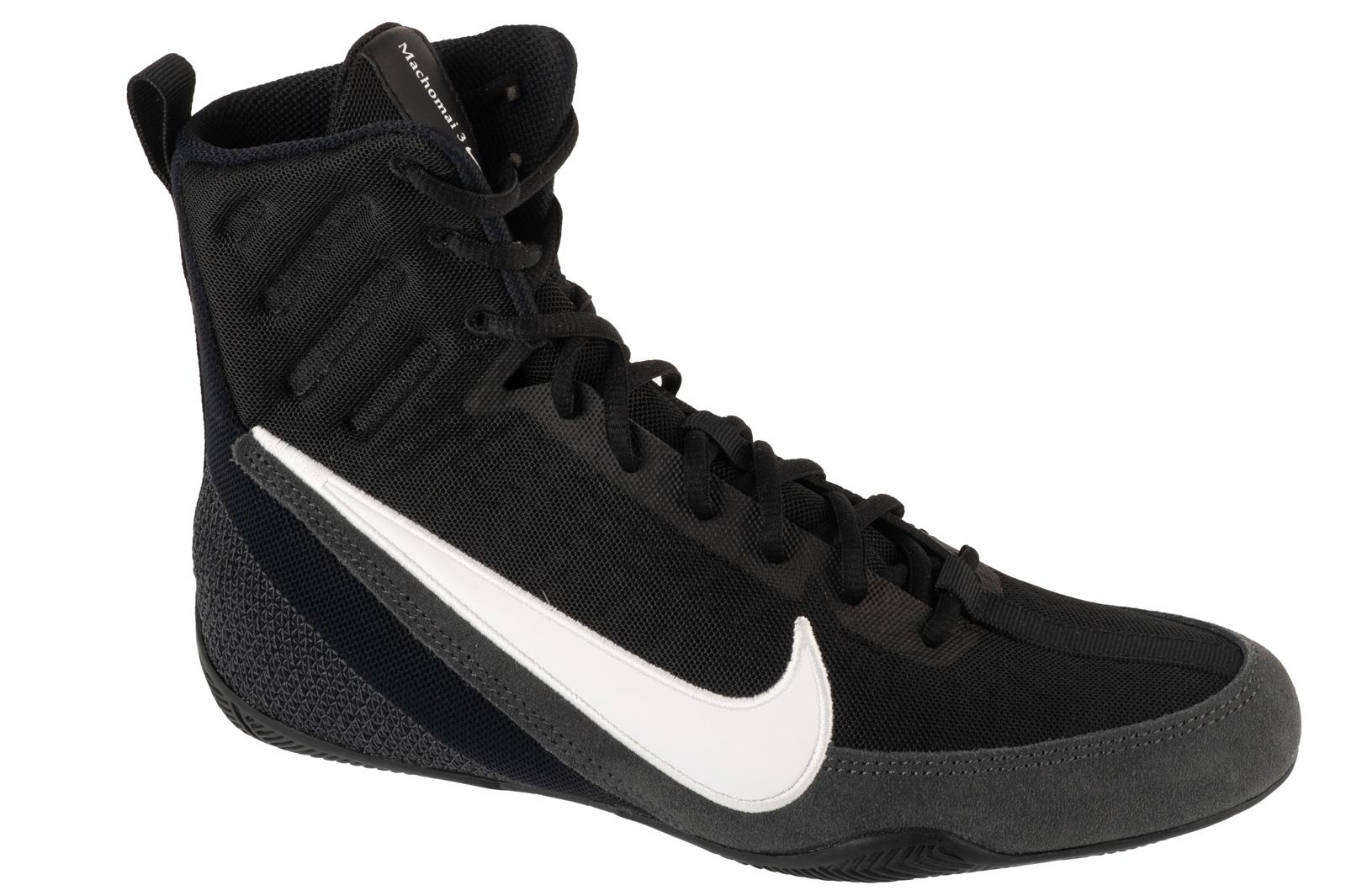 Nike Machomai 3, Unisex schwarze Boxschuhe 38,5 schwarz