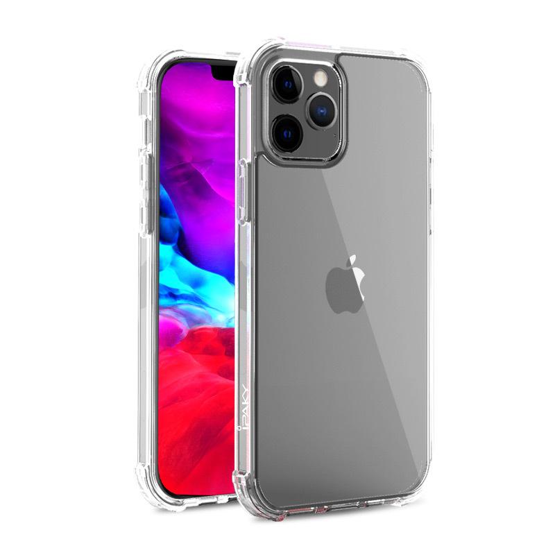 

Подходит для чехла для телефона Apple 12pro дюймов, противоударный, защитный чехол для iPhone12mini дюймов, прозрачный Promax Apple 12/pro (6.1)