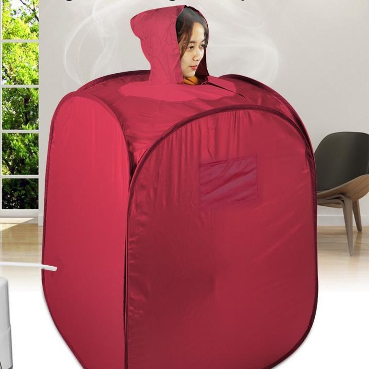 2L Tragbares Faltbares Dampfbad Sauna Zelt Persönlicher Gewichtsverlust Schlankheitskur Haut-Spa Haushalt Sauna Dampfgarer Top Gerät