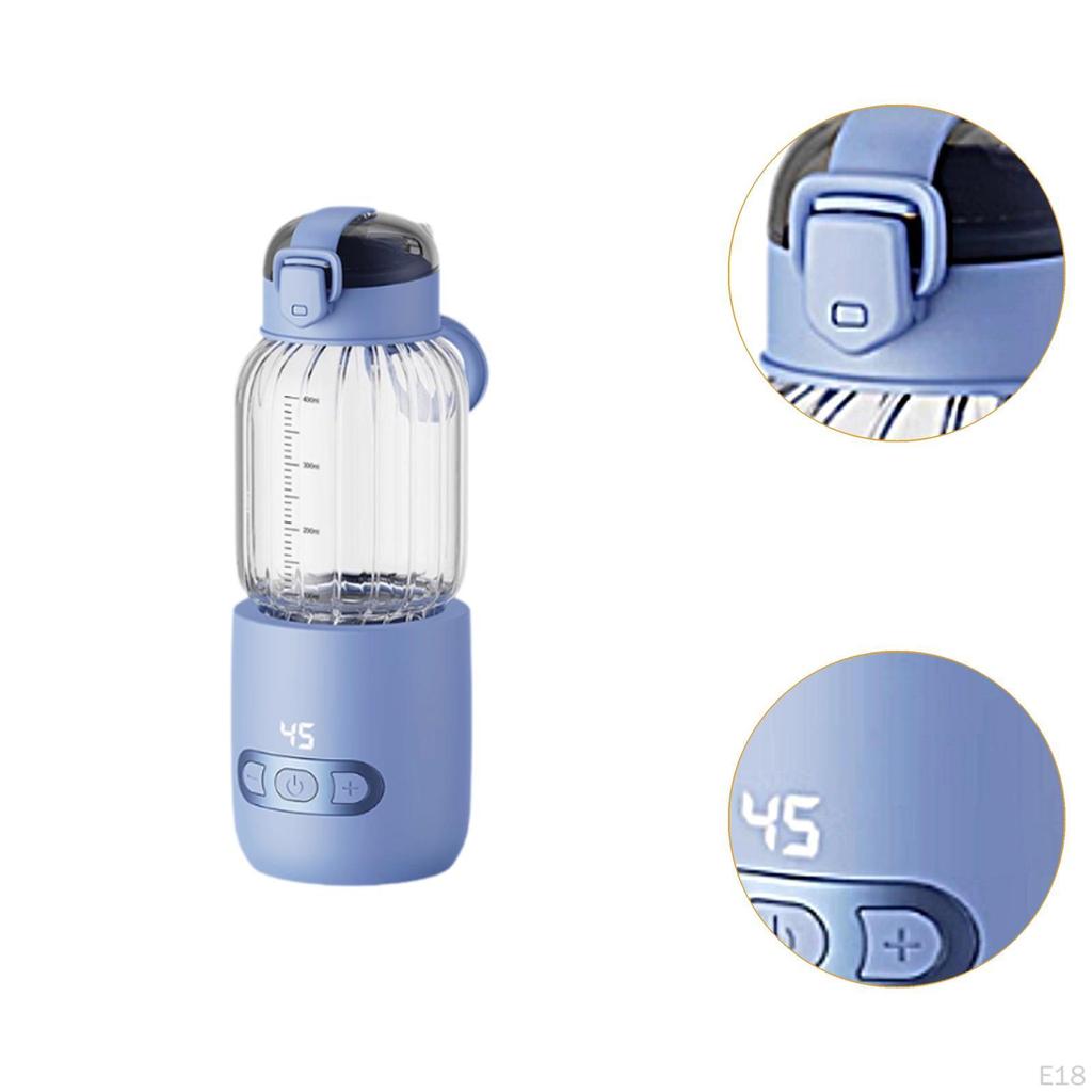 Portable Bottle Warmer Baby Electric Kettle Milk USB Rechargeable Shopping Outdoors