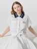 Merci And S Knit Collar Blouson String Shirt_Mb5Ujn1