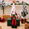 Hat Snowflake Enchanting Rudolph Doll With Gift Box Legs Ideal For Christmas Festivities
