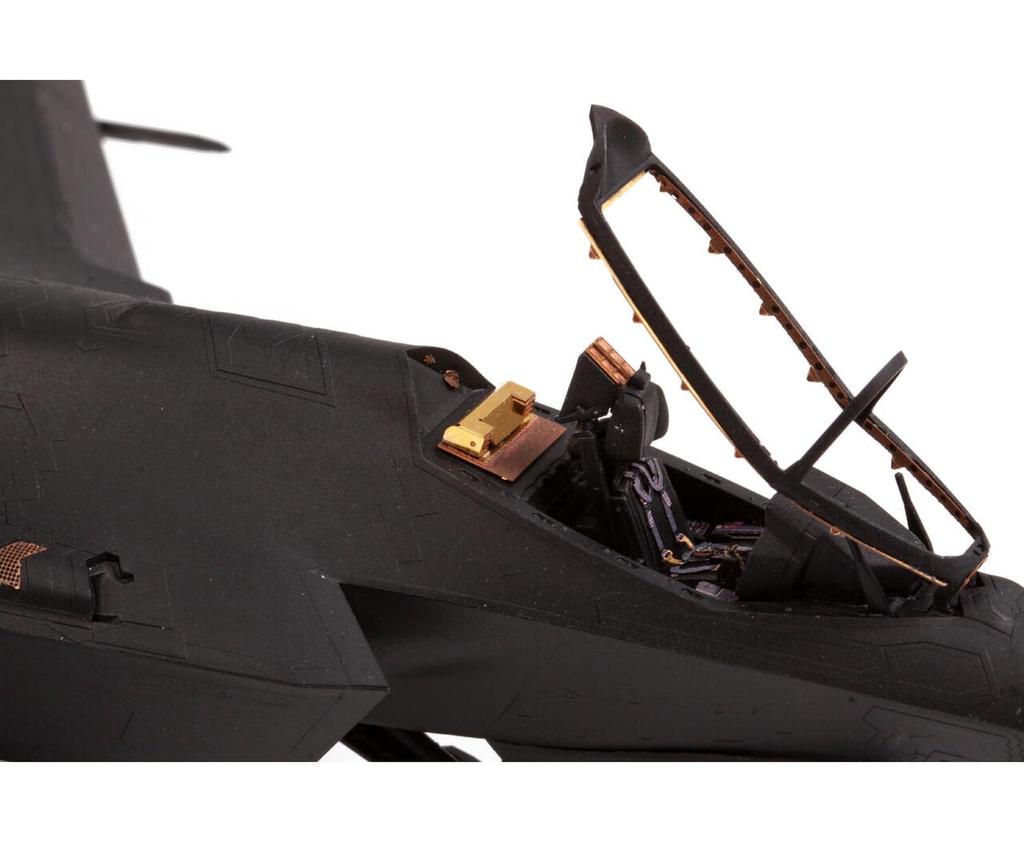 Eduard 1/72 Zoom Etching F-35C Etched Parts (for Tamiya) Plastic Model Kit Parts EDUSS855 (Airplane)