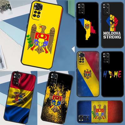 Moldova Flag Case For Xiaomi Redmi Note 12 11 10 9 8 Pro 12S 11S 10S 9S 8T 10A 10C 9A 9C 9T 12C Cover