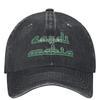 Saudi Arabia  National Day Outfits Unisex Women Baseball Caps Distressed Denim Washed  Hat Vintage Outdoor Summer Cap