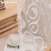 1PC NAPEARL Modern Elegant Flower Jacquard Sheer Tulle Window Curtain for Living Room Bedroom Home Decor