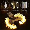 LED Light String, Halloween Ghost Lights, Festive Party Atmosphere Decoration, Glowing Ghost Ghost Festival Scene Arrangement