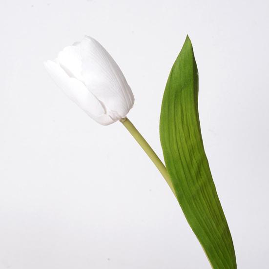 14" Umělé Tulipány Realistické na Dotek Dlouhá Stonek Umělý Tulipán pro Jaro Velikonoce Domov Kuchyně Svatba Kytice Dárky ke Dni Matek