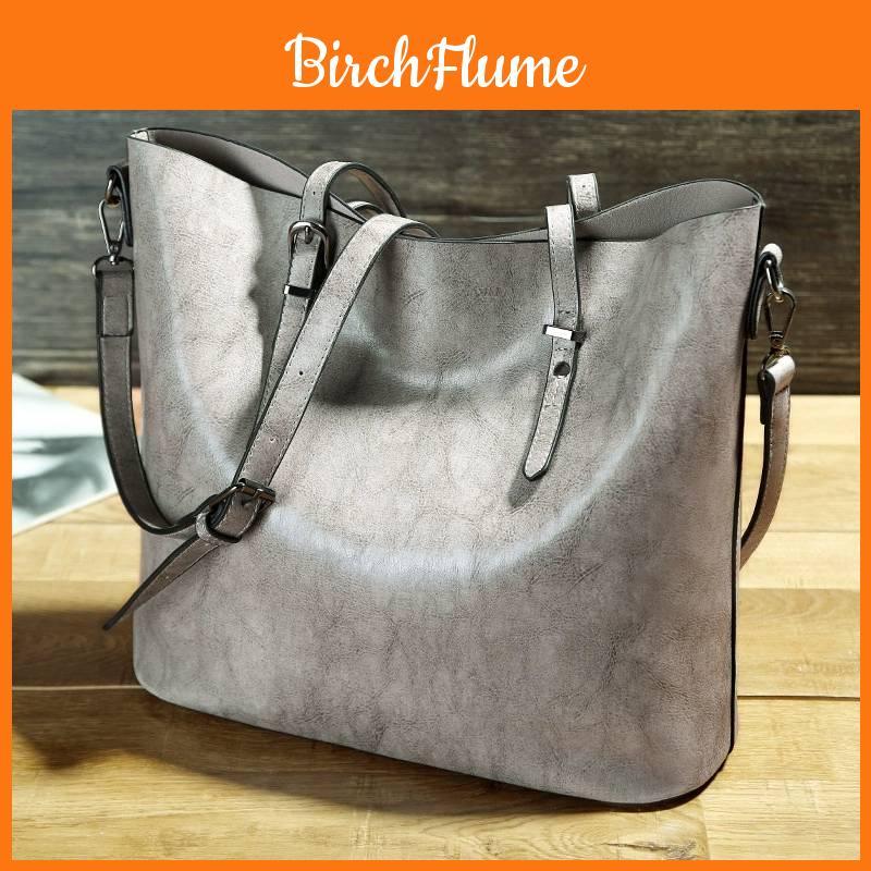 Fashionable Pu Tote Bag For Women With Multiple Pockets And Soft Handles