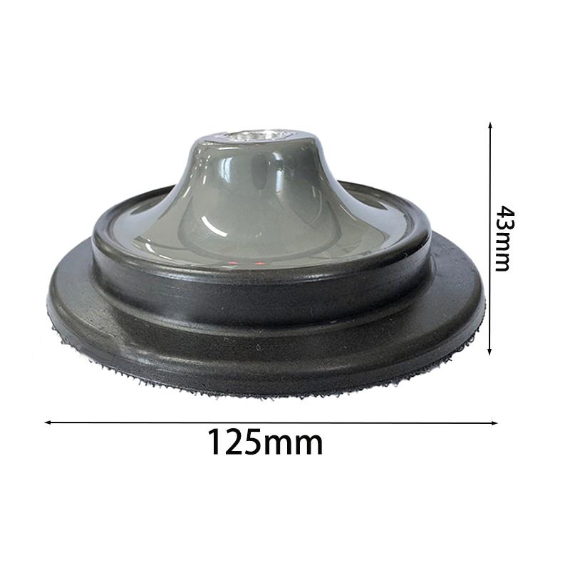 1.2/2/3/5 Inch Plate Backing Pad Sanding Polishing Holder Sponge For M14 Thread Back Plate Backing Pad For Polishing Machines