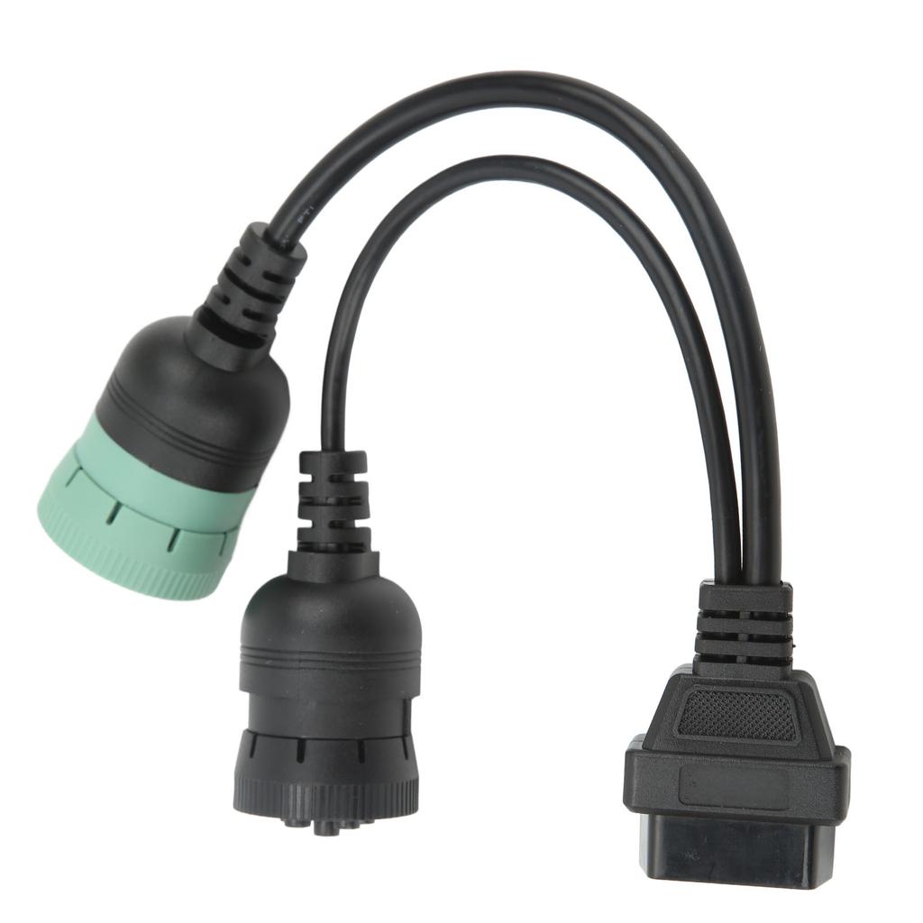 OBD2 Truck Cable OBDII 16Pin Female To 6pin J1708 9pin J1939 Splitter Y Diagnostic Scanner Cable