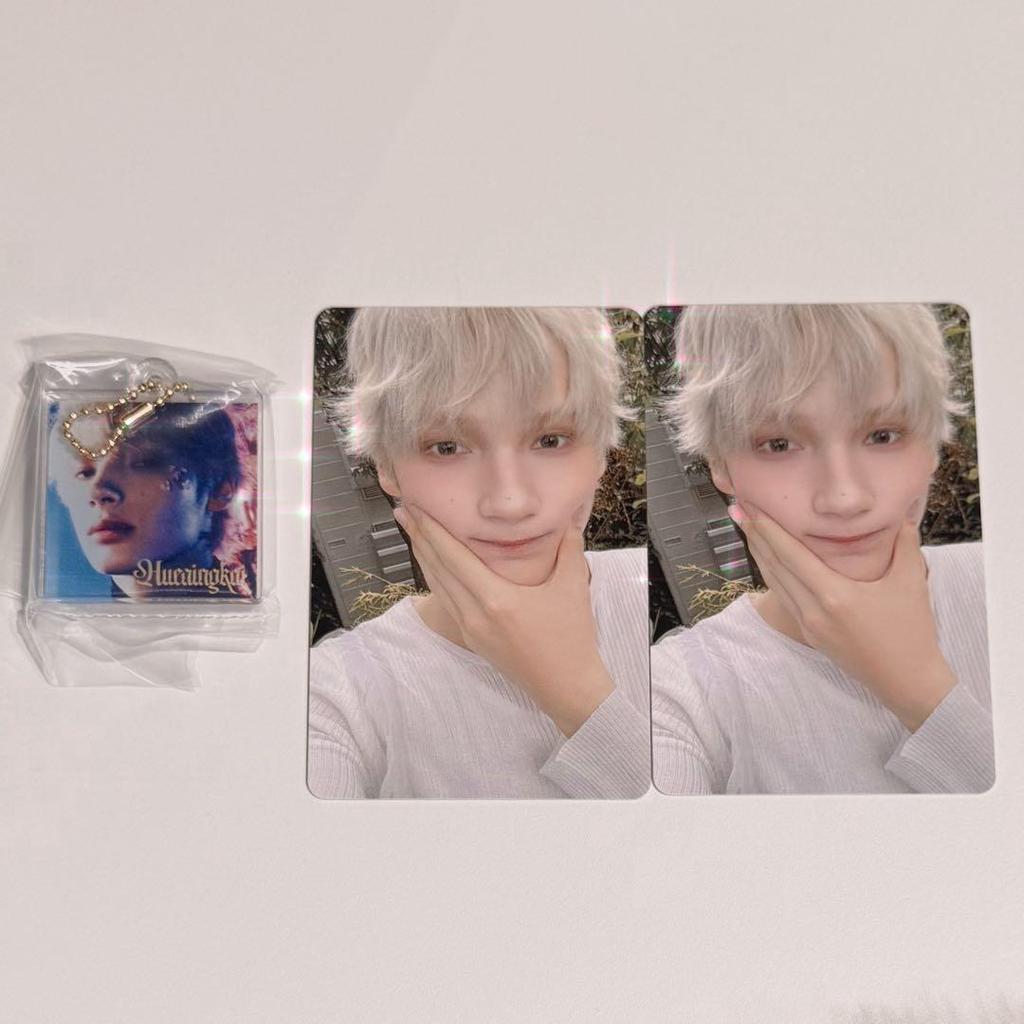 [USED] TXT Starkissed Photo Card Agungpan Capsule Toy Hueningkai
