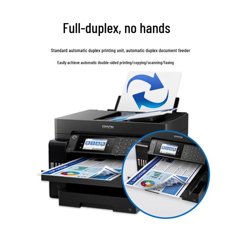 Epson L15168 A3+ Wireless Color Ink Tank Multifunction Printer CN plug (adapter included)