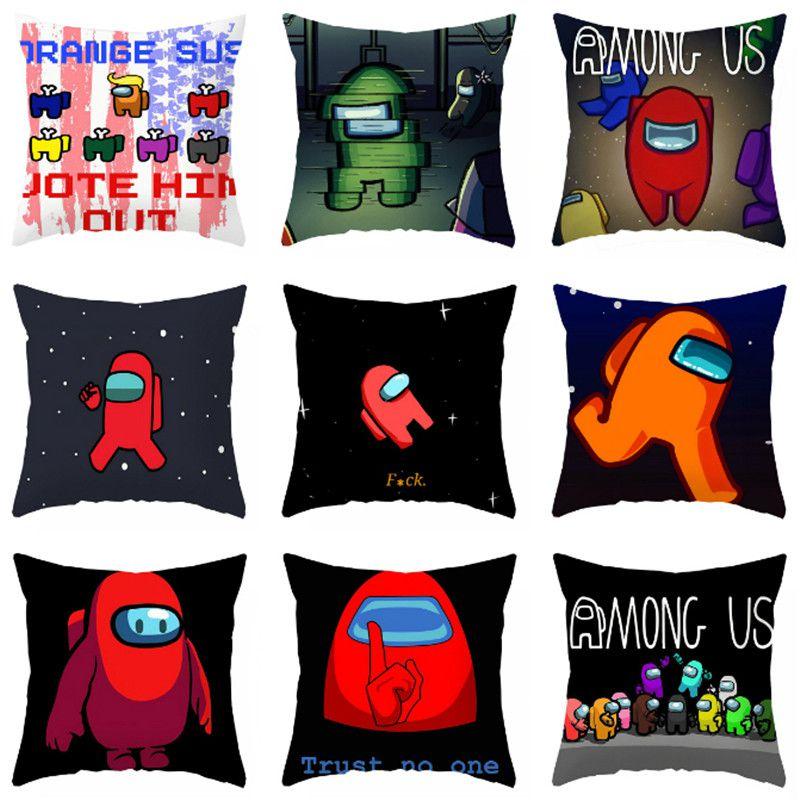 Pillow Game Case Throw Cushion Cover Home Sofa Decor Cartoon Square