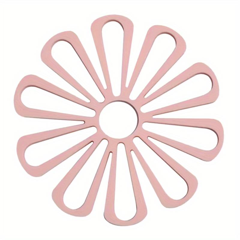 Silikon-Isolationsmatte Haushalts-Getränkeuntersetzer Küchentischmatte Verbrühschutz-Schüsselmatte Topfuntersetzer Hitzebeständige Matte