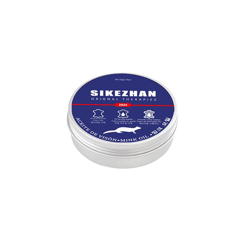 Premium Car Leather Seat Conditioner – Natural Mink Oil Cream, Restore Shine, Prevent Cracks and Protect Auto Interior Leather