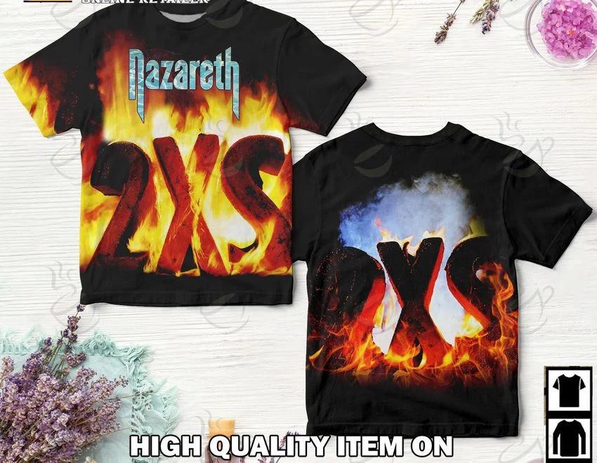 Nazareth Band 2XS Rock ‘n Roll Album 3D T-shirt S to 5XL TH174 XXL