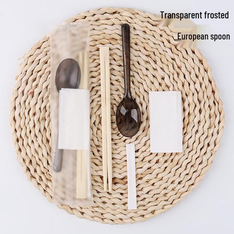 Disposable Bamboo Cutlery Set