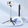 1.7m Portable Selfie Stick & Tripod with Bluetooth Remote for Live Streaming