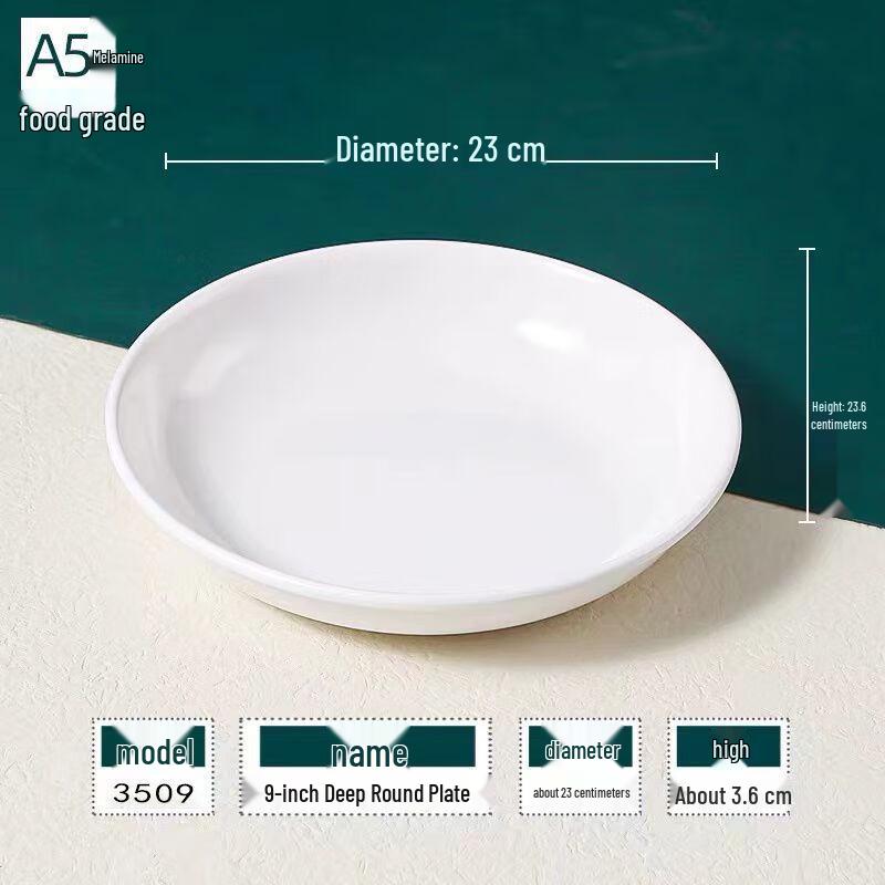 Melamine Buffet Serving Plate