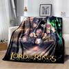 2025 New Fashionable L-Lord of the Rings Printed Blanket Hotel Office Comfortable Warm Sofa Bed Soft Blanket Gift Picnic Blanket