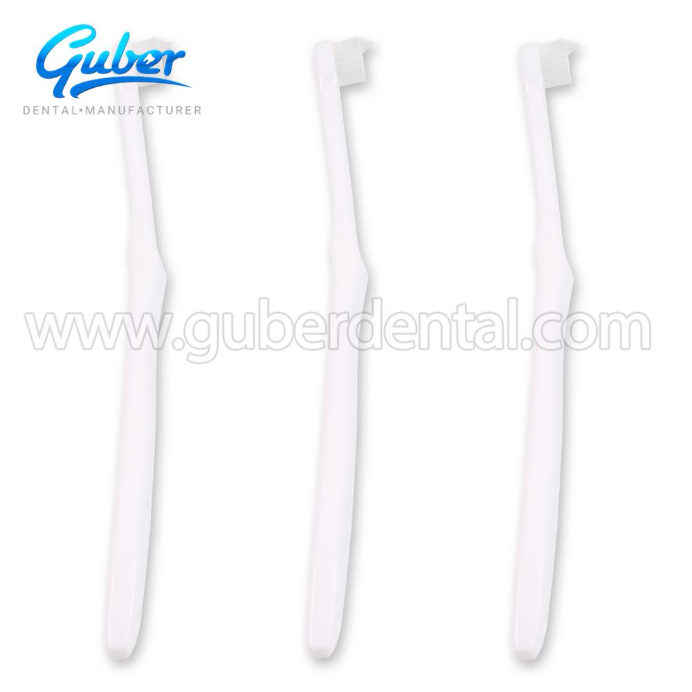 *Guber Dental Equipment Brush Single Beam Toothbrush Small Head Toothbrush Tooth Gap Brush Small Head Interspace