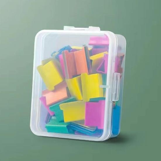 Portable Binder Clip Stapler No Hole Punching Metal Clip Stapler Reusable Office Document Binder Dispenser for Office And Home Use