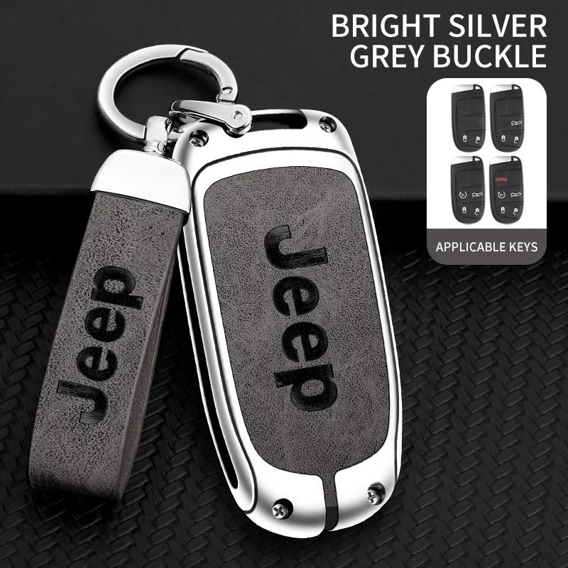Für Jeep Jeep Grand Cherokee Wrangler JK Renegade Patriot Commander Compass Gladiator Wagoneer Auto Legierung Schlüsselkasten Schlüssel Tasche Sie