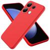 For Xiaomi Redmi Note 13 Pro 4G/Poco M6 Pro 4G Case Soft Touch Liquid Silicone Phone Cover with Strap