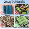 Chargers Pack Shell 18650 Battery Box Case with LED Light & Indicator for Cellphone Fast Charging Portable Battery Holder