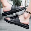 Fashion Couple Male Slipper House Indoor Platform Walk Around Home Slides Eva Low Price Elegant 2025 Fashion Original Fun Pvc Men's Shoe