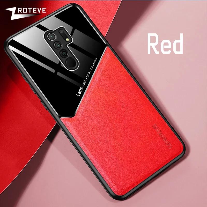Für Redmi9 Hülle ZROTEVE PU Leder Auto Magnetisch Hart PC Abdeckung Für Xiaomi Redmi 9 9A 9C 10 10A 10C Xiomi Redmi9A Redmi9C Hüllen