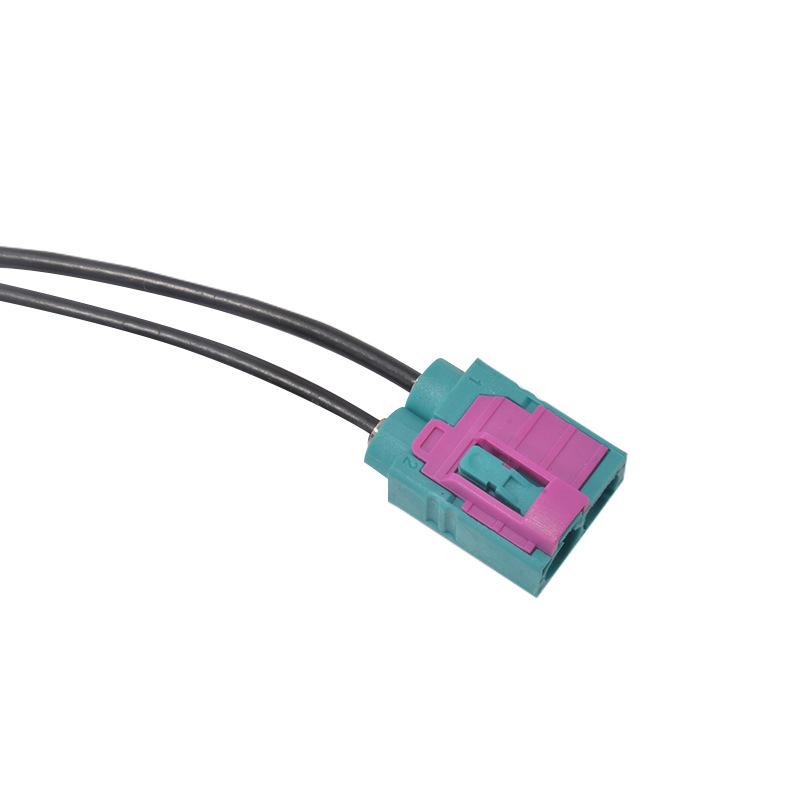 Car Mini Fakra High-Speed Signal Transmission Cable One Female to Two Male Connectors for Car Radio GPS China