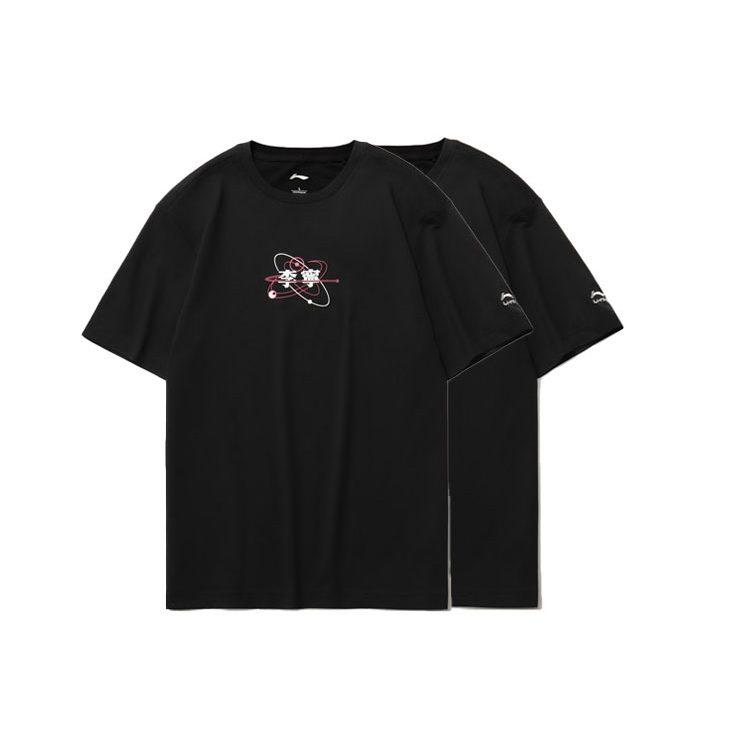 Li Ning Sports Fashion Collection T Shirt Men's Black AHST735-1