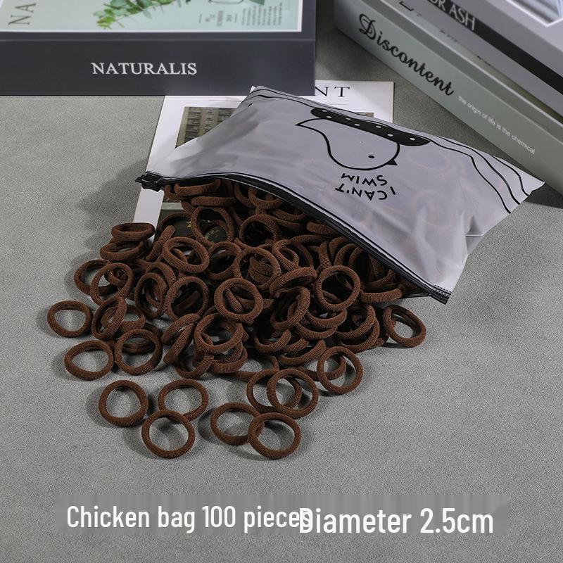 High-Elasticity Hair Ties for Girls - Gentle on Hair, Perfect for Children's Hairstyles