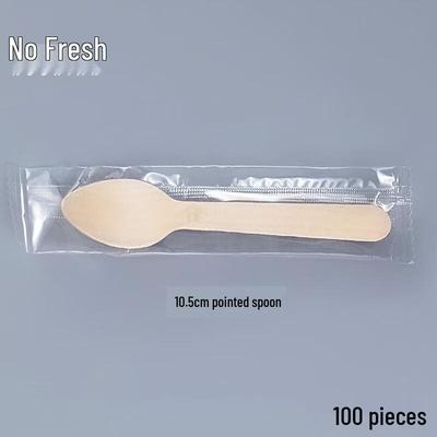 Einweg-Holzlöffel - 100 Stück