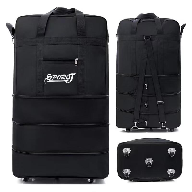 OEING Large Capacity Foldable Wheeled Travel Bag