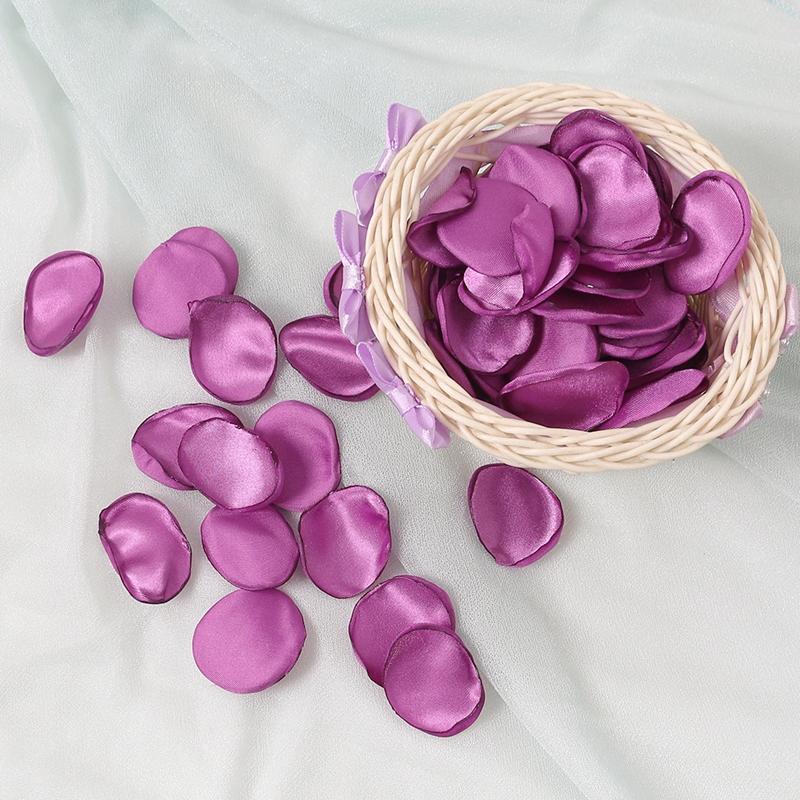 50/100/200Pcs Rose Artificial Flowers Petal for Home Room Decor Festival Wedding Decoration Scene Layout Gift Ornament Accessory