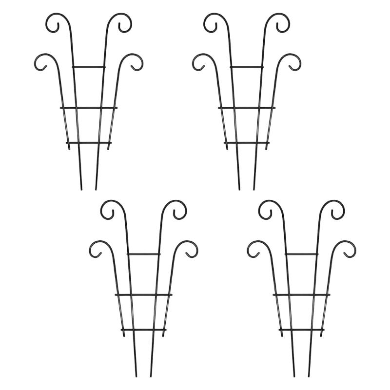 Iron Plant Climbing Support Durability Indoor Plant Trellis For Indoor Outdoor Garden Flower Vertical Growth