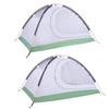 GEERTOP Tent, 2 Person Solo Tent, Lightweight, 4 Seasons, Double Layer, Water Pressure Resistance 5000MM, Waterproof, Mountaineering Tent with Skirt,