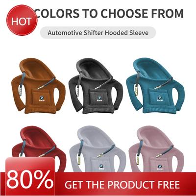Hot 2025 Car Sweatshirt Shifter Cover Hoodie Auto Rod Protection For BMW X3 X5 M5 M3 E46 E90 E60 F10 E39 F30 E36 G30 E87 E70 E91