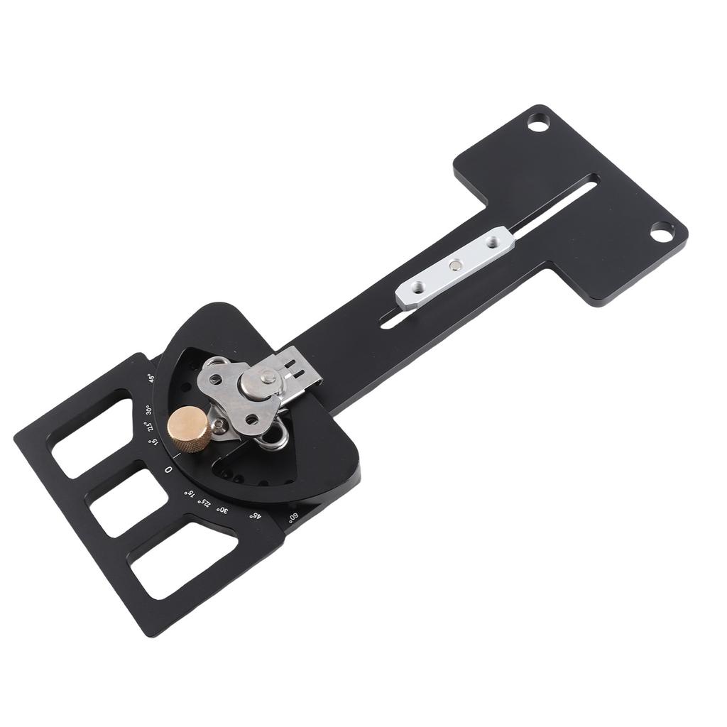 Adjustable Angle Track Saw Square Suitable for Triton  60 To 60 Degree Aluminum Alloy Multi Angle Track Saw Guide