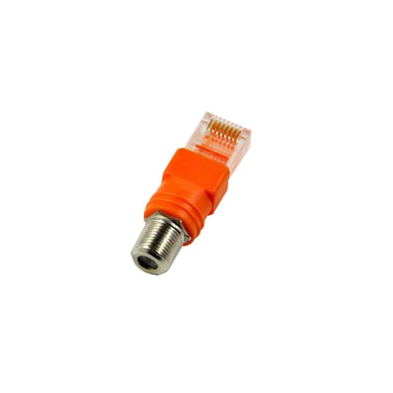 CommKing RJ45 To F-Type Coaxial Cable Adapter