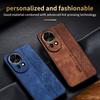 AZNS For Huawei nova 12 5G Cell Phone Case Anti-scratch Imprinted Leather + TPU Back Cover