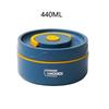 304 Stainless Steel Insulated Lunch Box with Storage Bag Portable Double-layer Covered Lunch Box Office Student Sealed Lunch Box