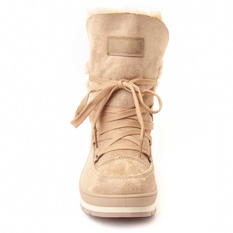 Botín De Plataforma Para Mujer.  Montevita  Bottivita56  95802