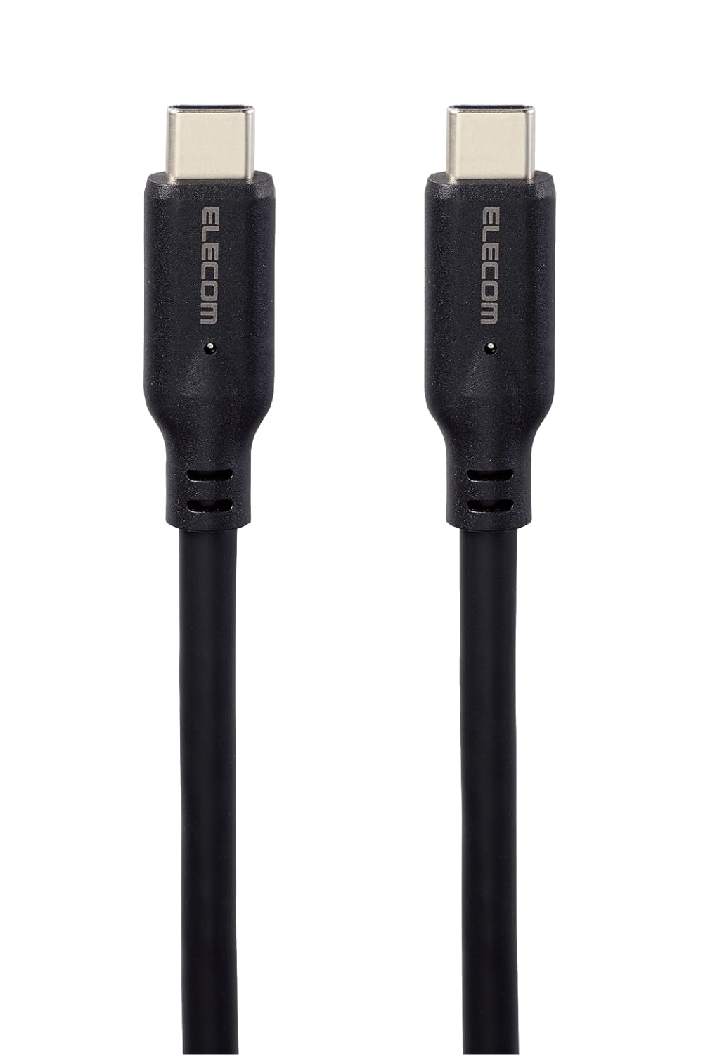 

ELECOM USB Type-C & Type-C Cable, USB PD Compatible, 100W, 1m, Black [Compatible with iPhone 16 Series] MPA-CC1G10BK