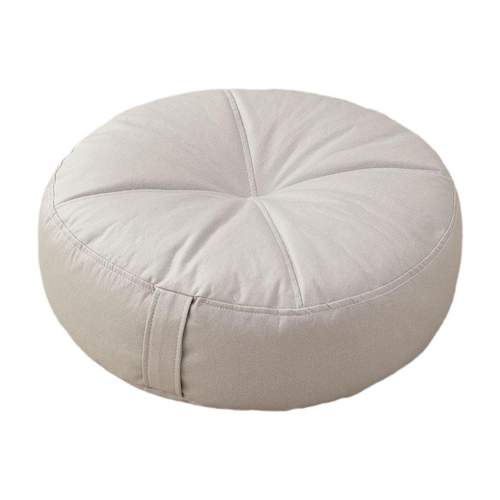 Small Round Floor Cushion Pad Soft PU Chair Pillow for Home Decor Living Room Indoor Outdoor Use